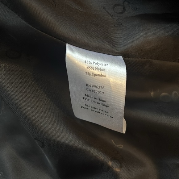 Samuel Dong Black Pea Coat - Picture 8 of 10